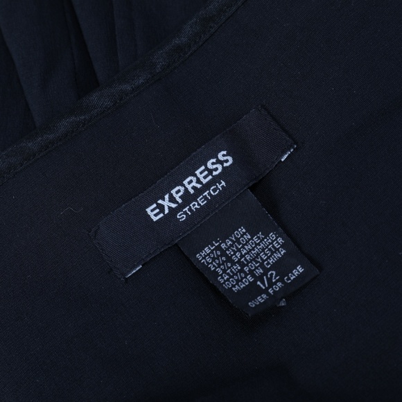 EXPRESS 👗 Little Black Dress  size 1/2 - Picture 4 of 4